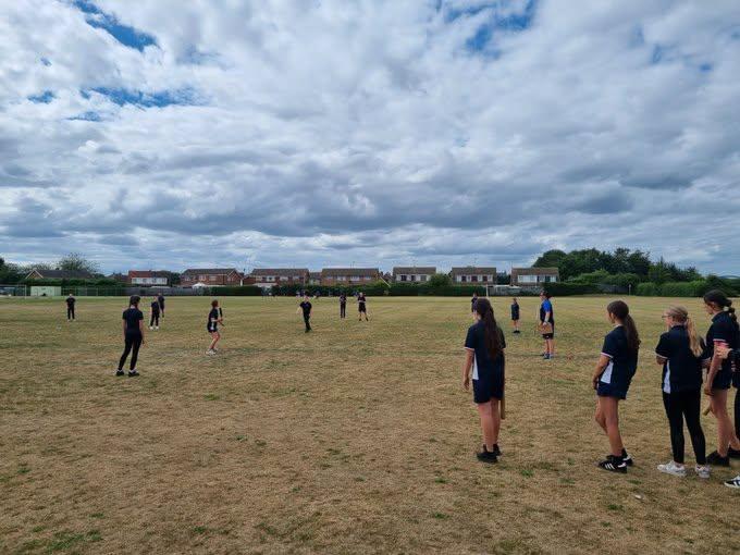 Year 7 Rounders Team are District Champions!